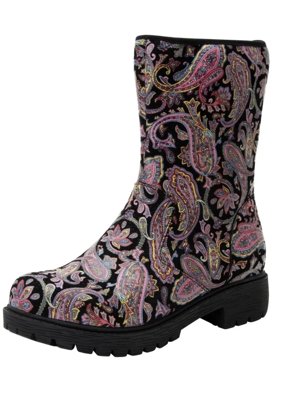 Alegria Chalet Groovy Baby Soft Leather Waterproof Sherpa lined Boots Sz 9